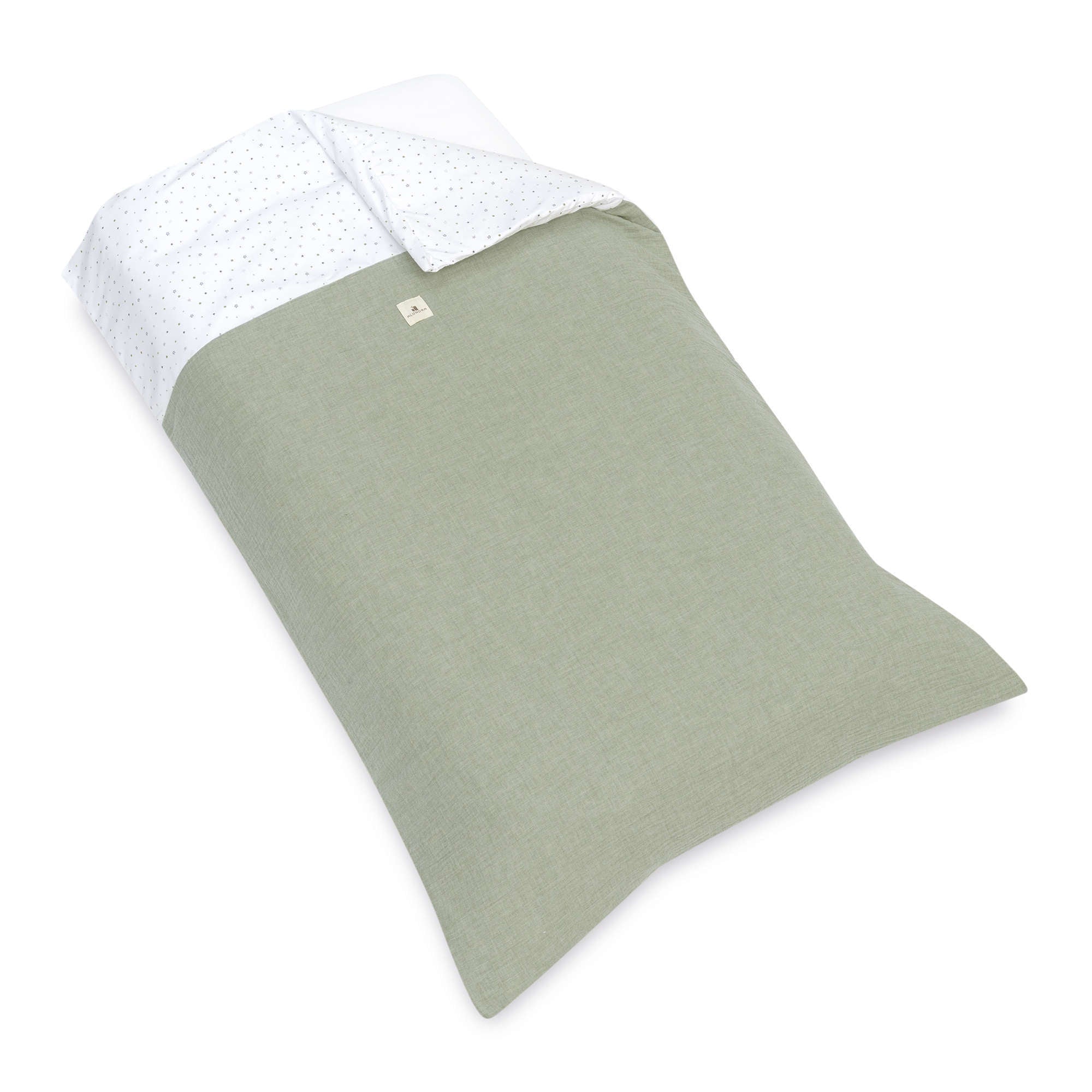 Nórdico para cama júnior 90x200 cm verde · Mist 636-156