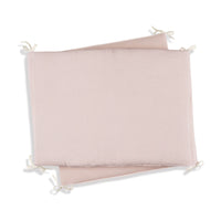 Protector cuna 60x120 cm (reversible) rosa · Cremarosa 607-122