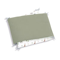 Protector cuna 60x120 cm (reversible) estampado jungla · Natura 607-147