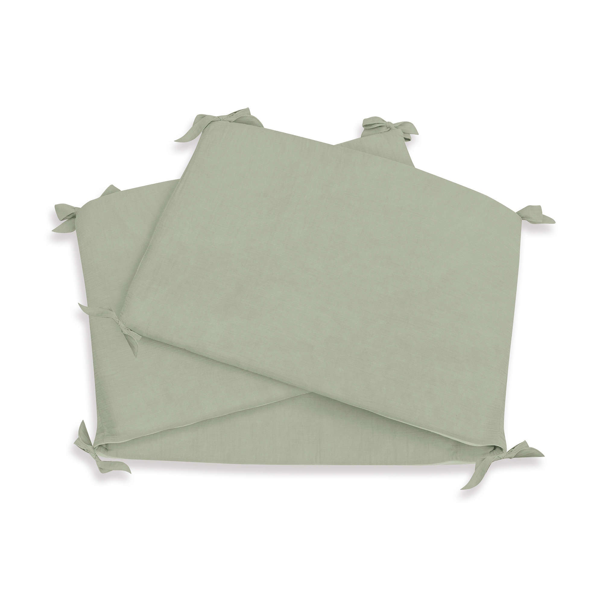 Protector cuna 60x120 cm (desenfundable) verde · Mist 607A-156