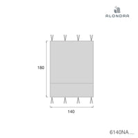 Toldo cama Montessori Homy (70x140 cm) beige · Nandina 6140NA-116