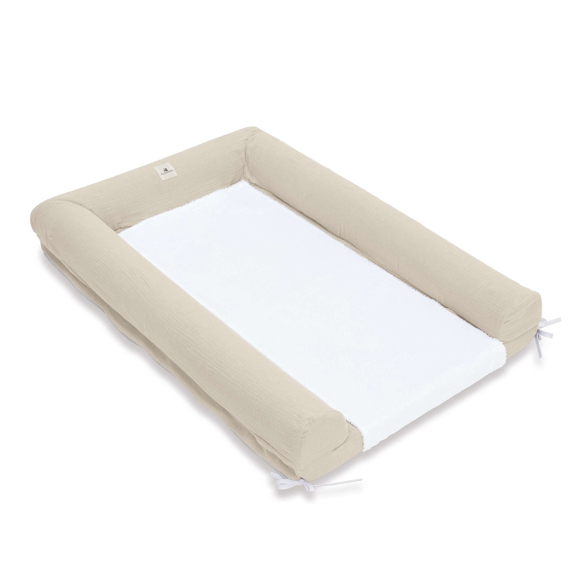 Cambiador 60x90 cm hojas beige · Nandina 631-116