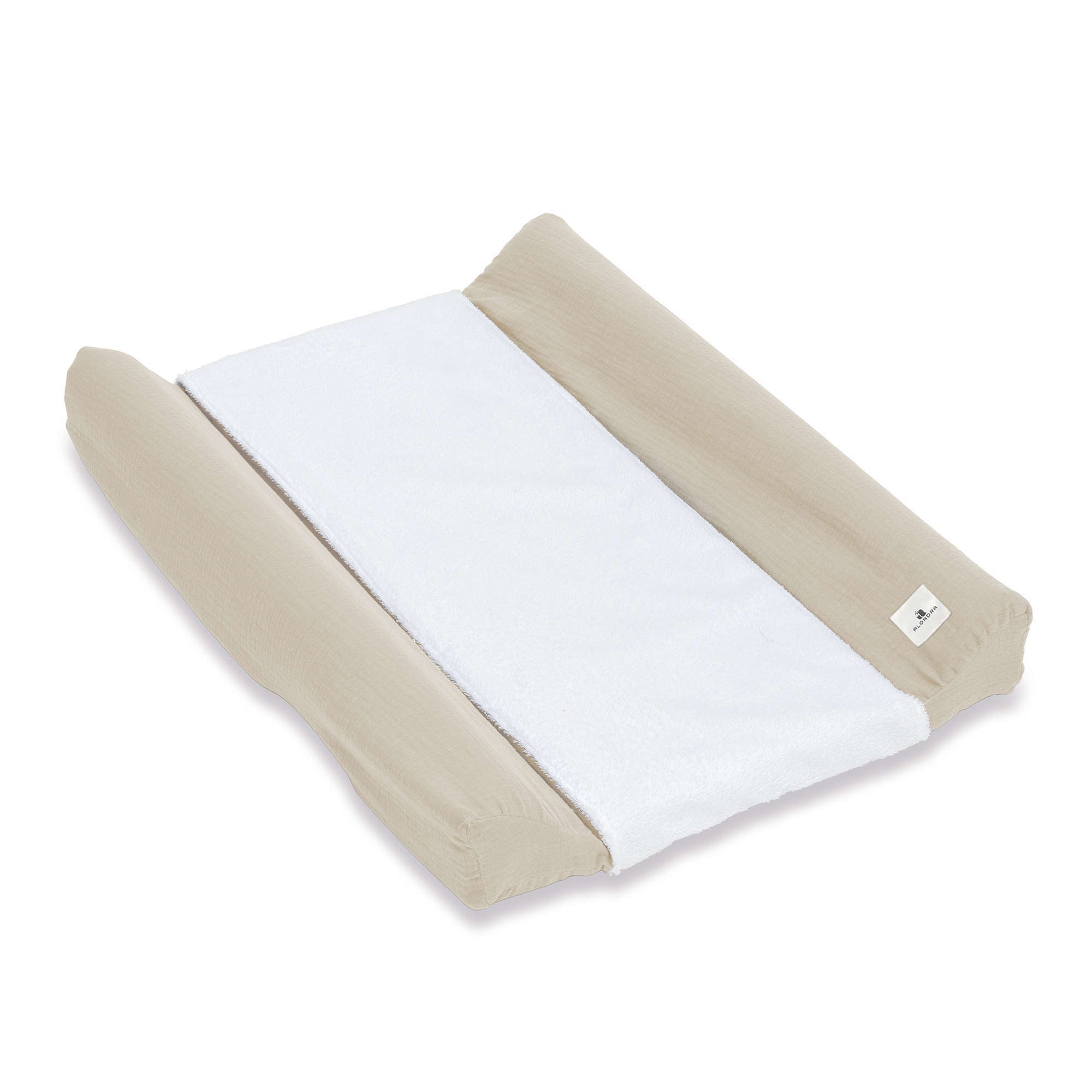 Funda ajustable para cambiador 50x80 cm beige · Nandina 633-116