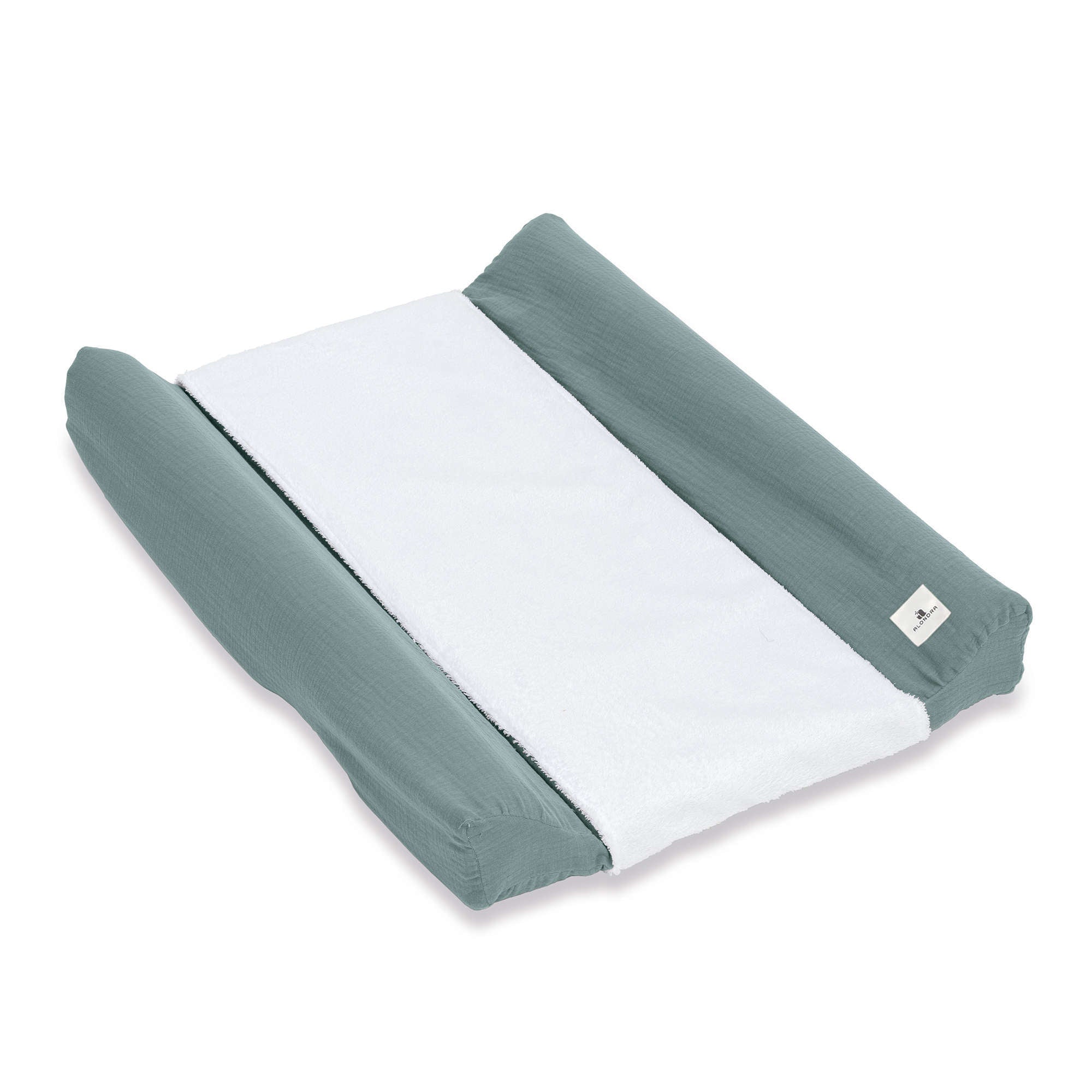 Funda ajustable para cambiador 50x80 cm eucalipto · Musgo 633-118