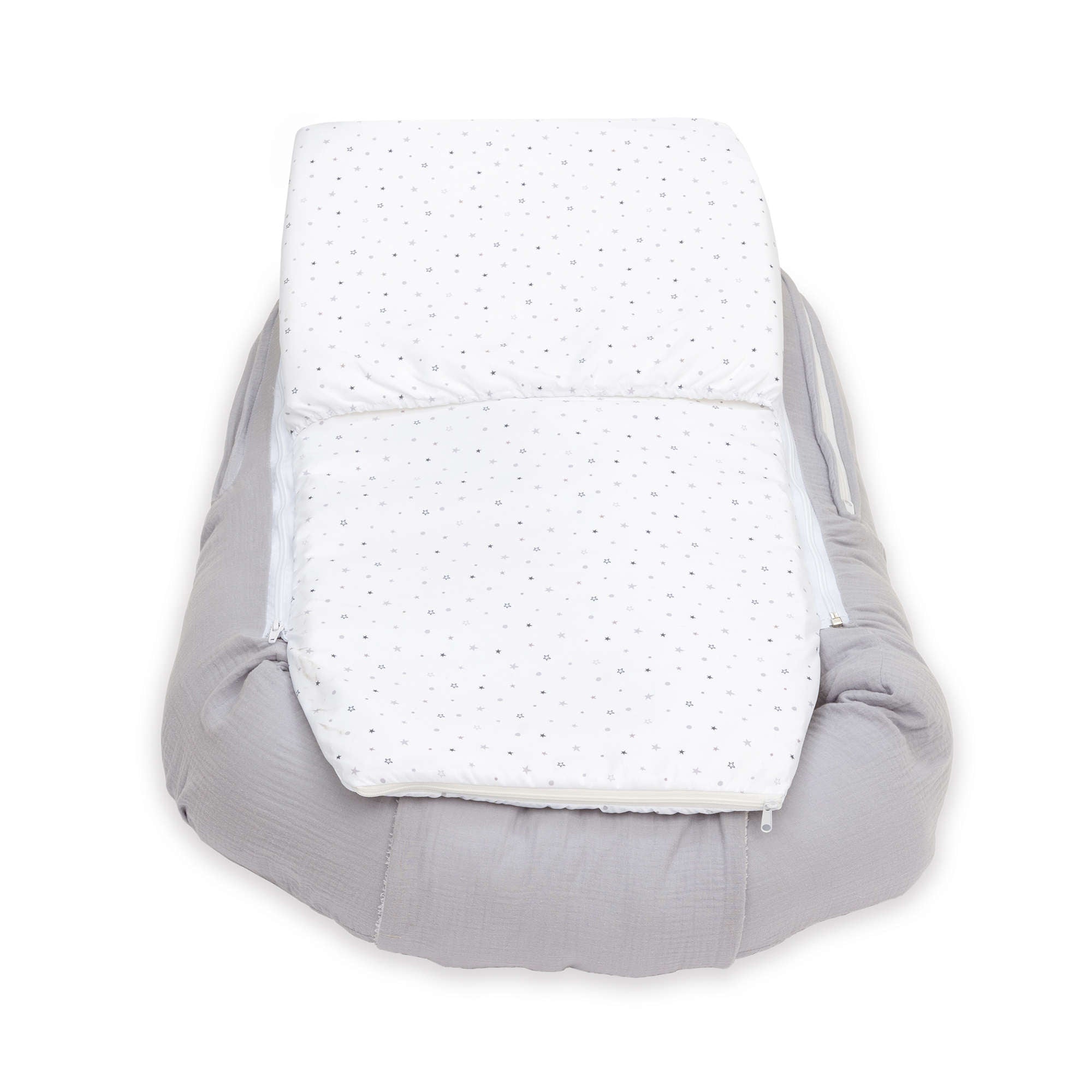 Nido colecho bebés (3en1) gris · Delphin 666-134
