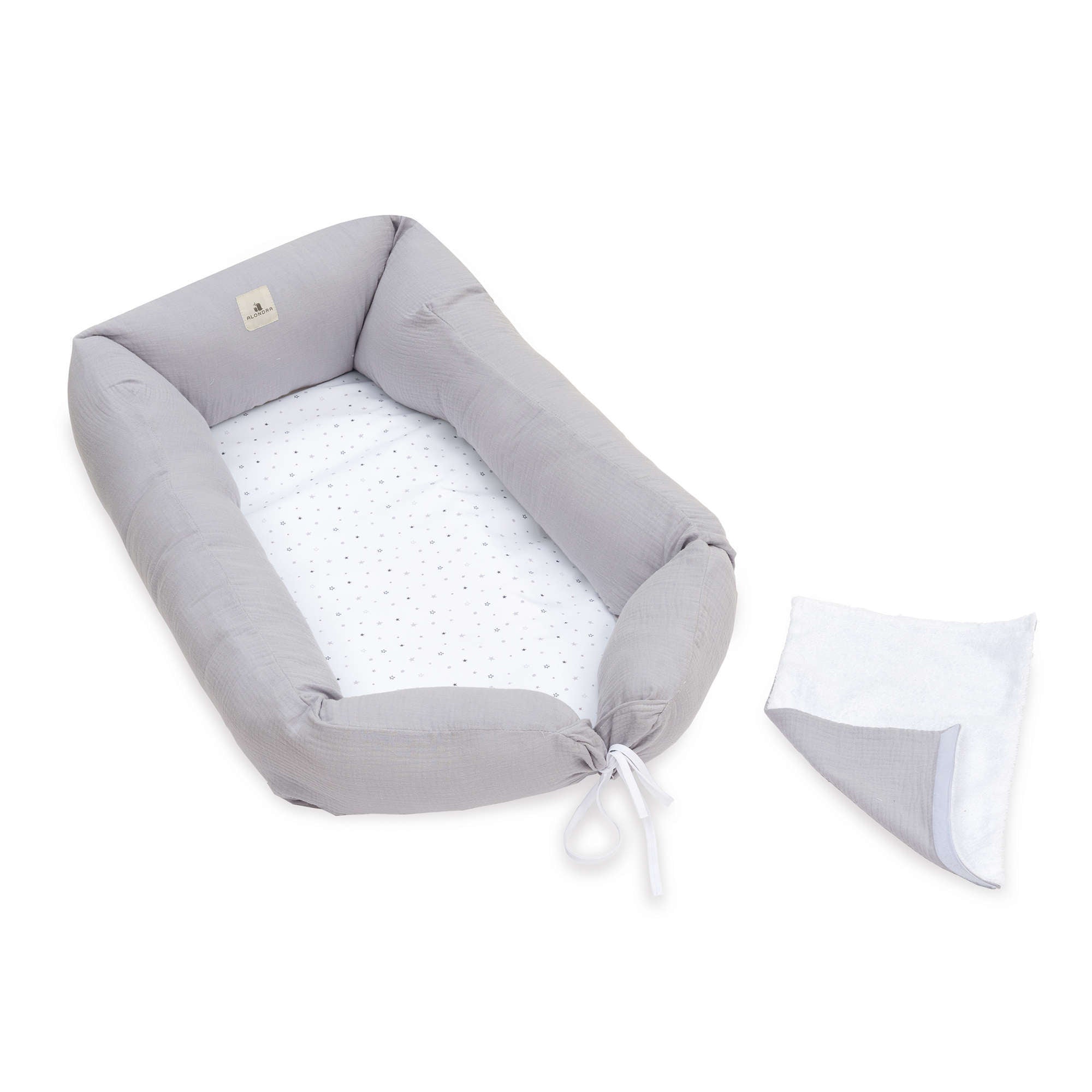 Nido colecho bebés (3en1) gris · Delphin 666-134
