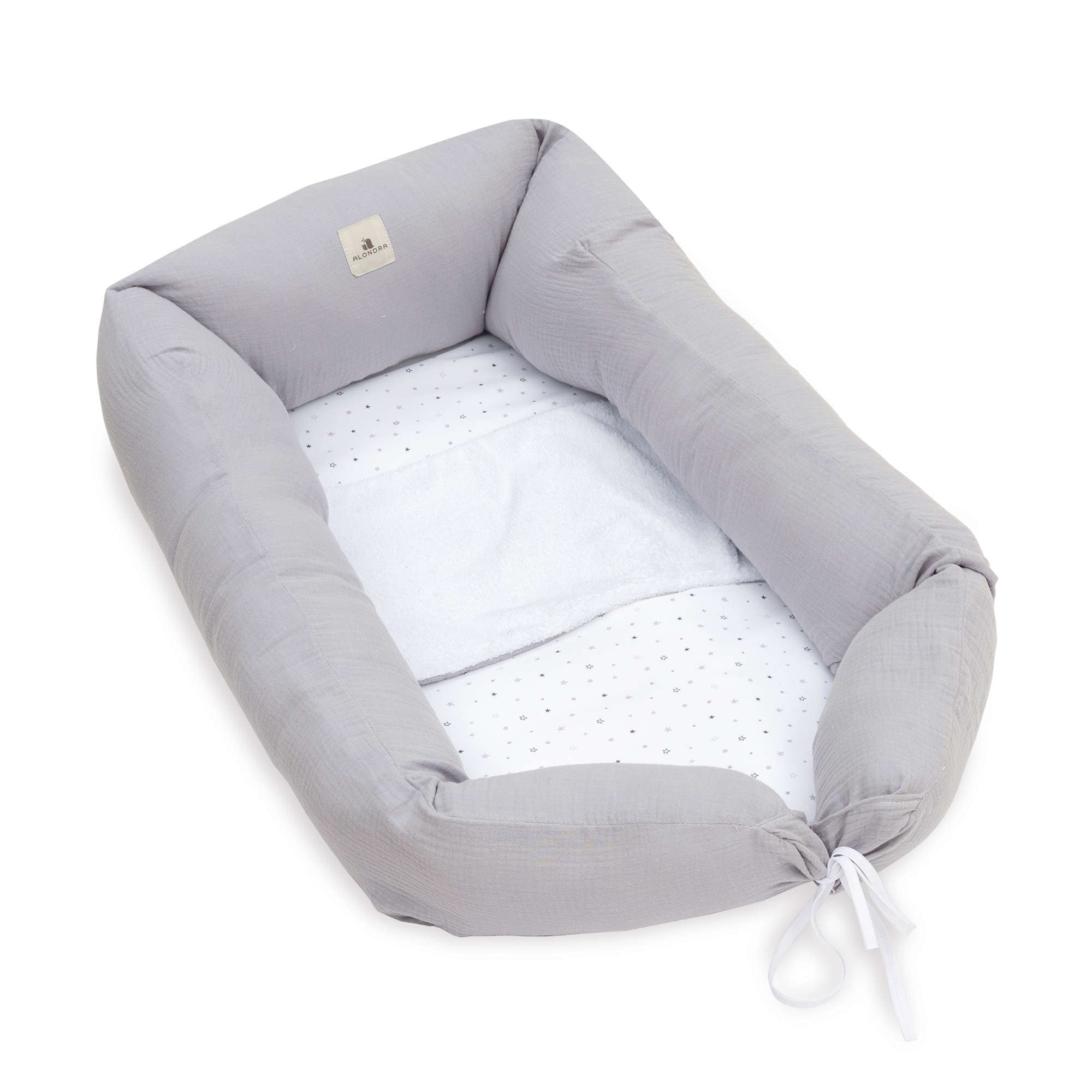 Nido colecho bebés (3en1) gris · Delphin 666-134