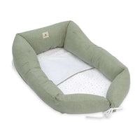 Nido colecho bebés (con cuña) verde-oliva · Mist 666C-156
