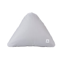Cojín infantil liso gris en forma de triángulo · 692L-055 Mint
