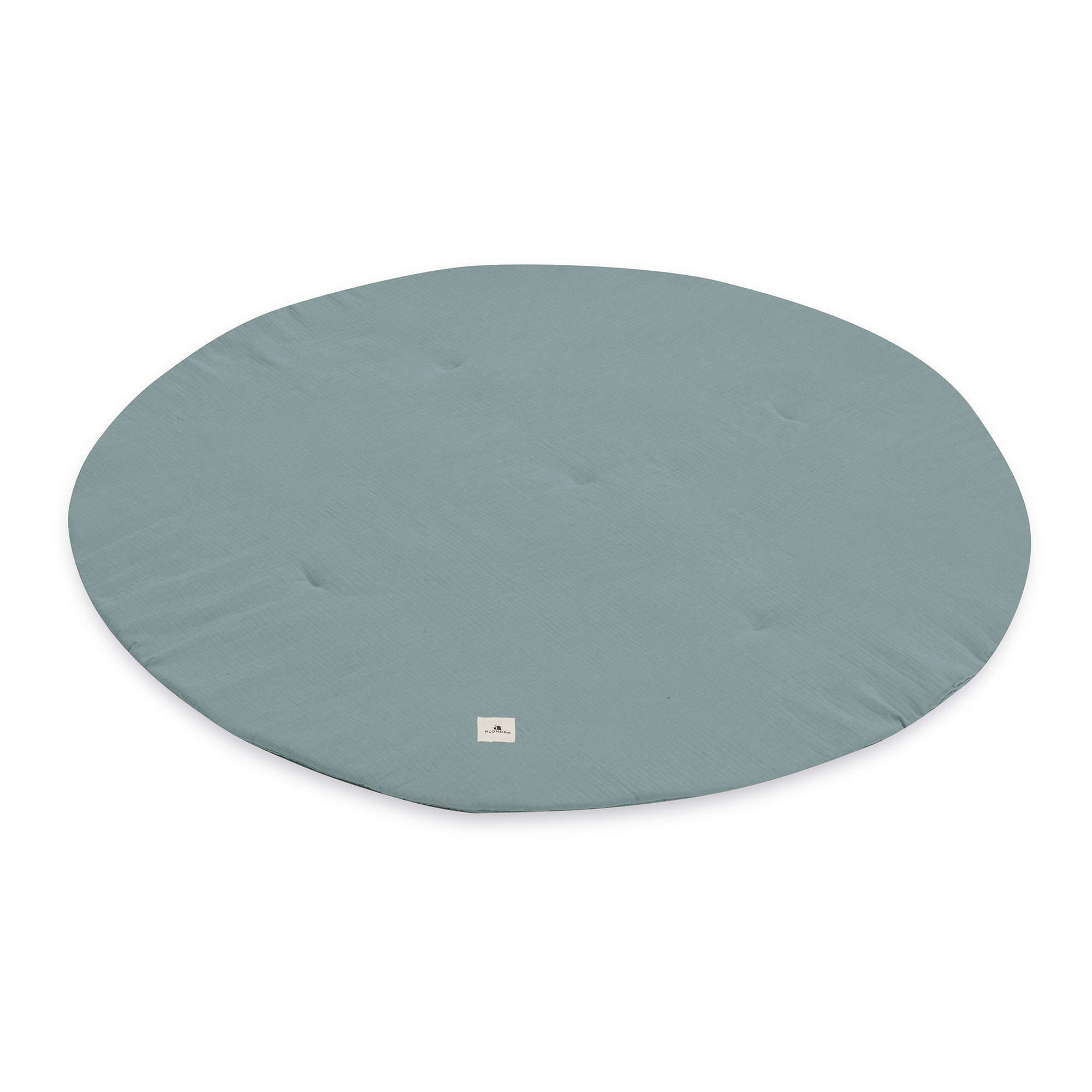 Alfombra infantil redonda (110 cm) verde · Musgo 708-118