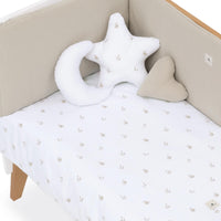 Protector cuna 60x120 cm (desenfundable) beige · Nandina 607A-116