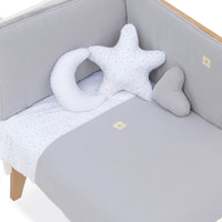 Nórdico cuna 60x120 cm gris · Delphin 606A-134