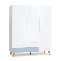 Armario infantil (3 puertas) estilo nórdico patas madera · A447R Lifestyle Plus+