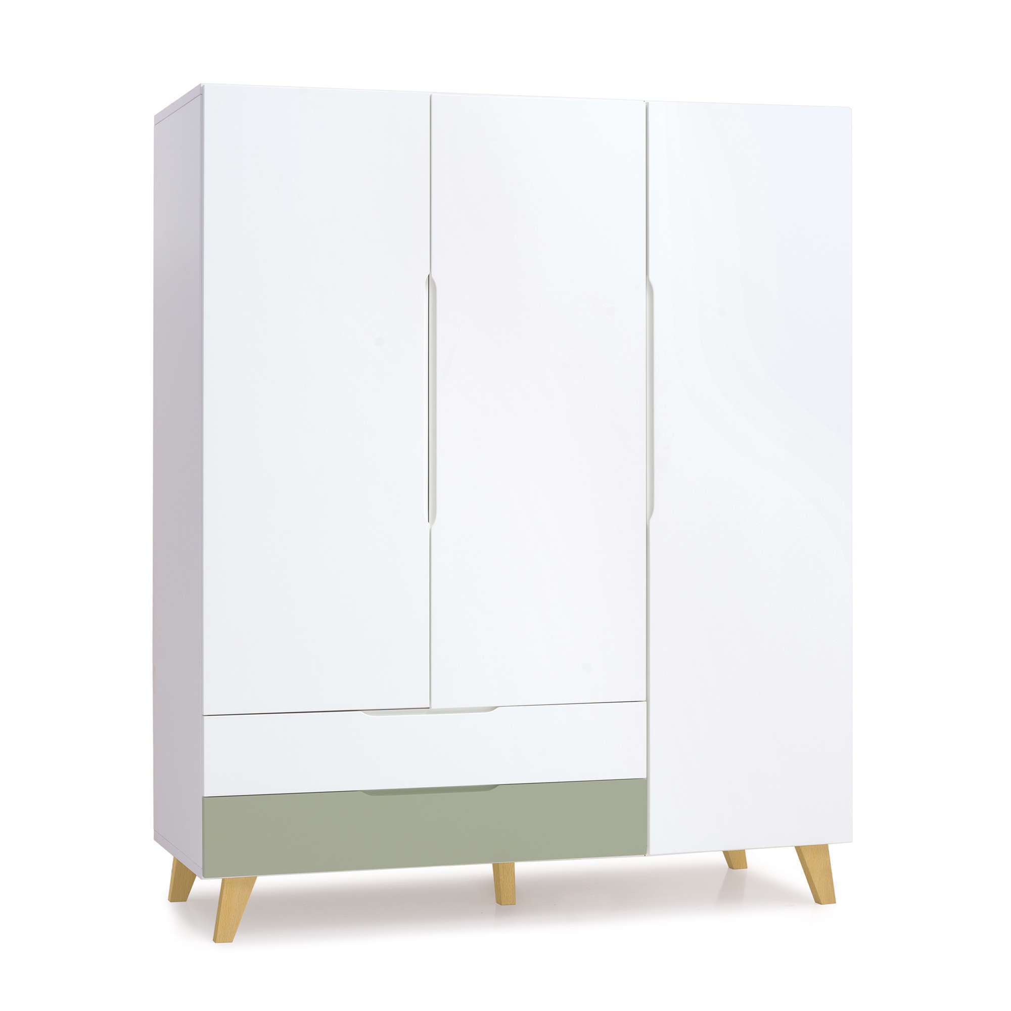 Armario infantil (3 puertas) con patas de madera · A447R Nomad Plus+