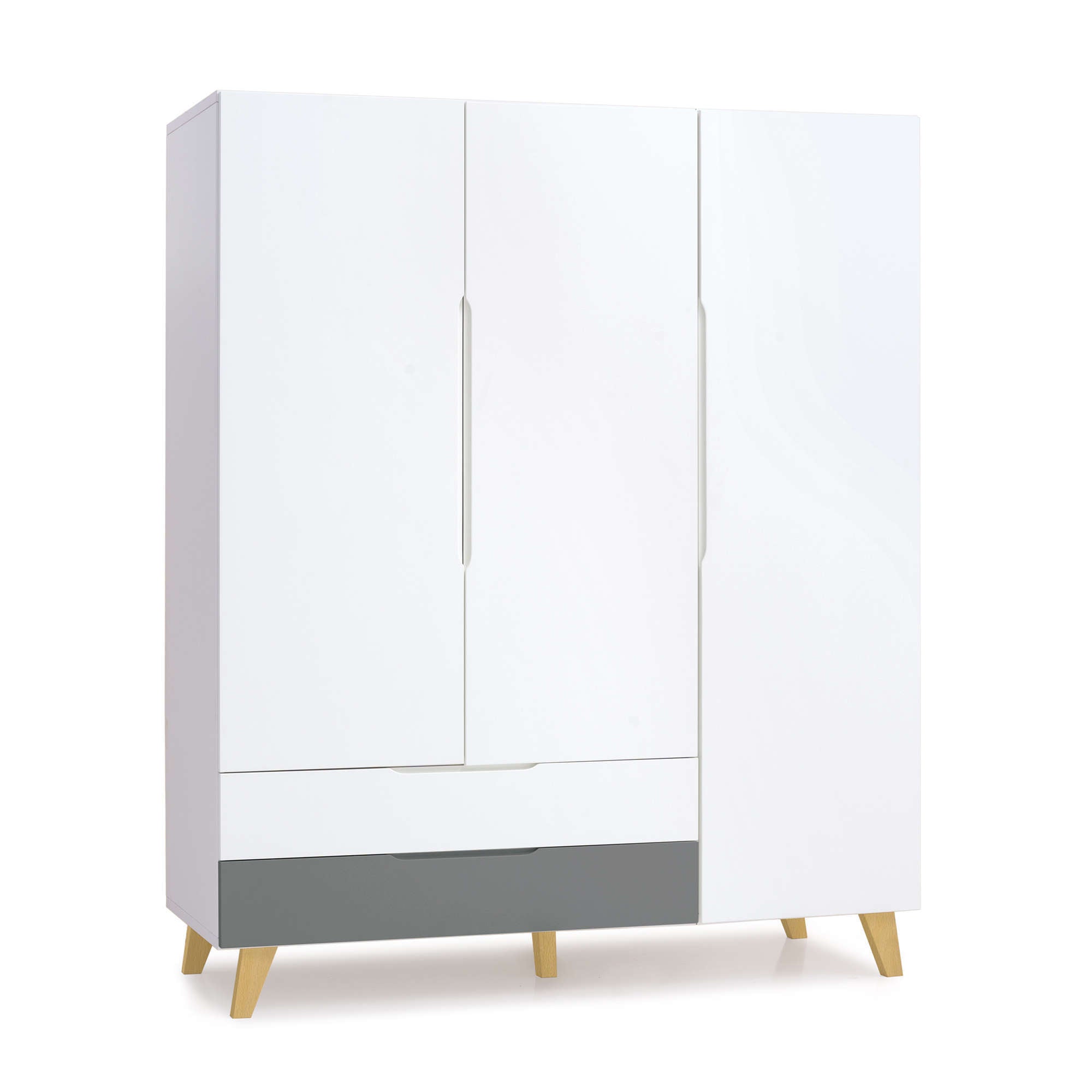 Armario infantil (3 puertas) con patas de madera · A447R Nomad Plus+