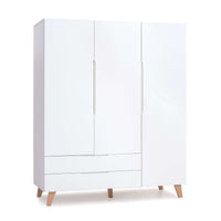 Armario infantil (3 puertas) estilo nórdico patas madera · A447R Lifestyle Plus+