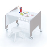 Minicuna de colecho 50x80 cm para bebé (5en1) blanca/beige · Equo