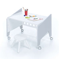 Minicuna de colecho 50x80 cm para bebé (5en1) blanca/gris · Equo