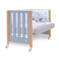 Cuna colecho 60x120 cm (5en1) madera/azul · Occa C166-M9541