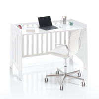 Minicuna 60x80 cm y cuna 60x120 cm (7en1) blanca · Omni Tre White C181T-M7700