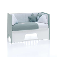 Cuna colecho 60x120 cm (5en1) verde eucalipto · Omni Due Eucalyptus C181D-M7757