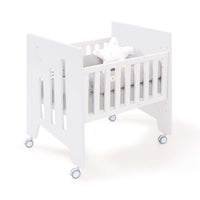 Minicuna 60x80 cm y cuna 60x120 cm (7en1) blanca · Omni Tre White C181T-M7700