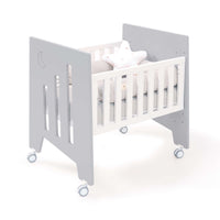 Minicuna 60x80 cm y cuna 60x120 cm (7en1) gris · Omni Tre Grey C181T-M7778