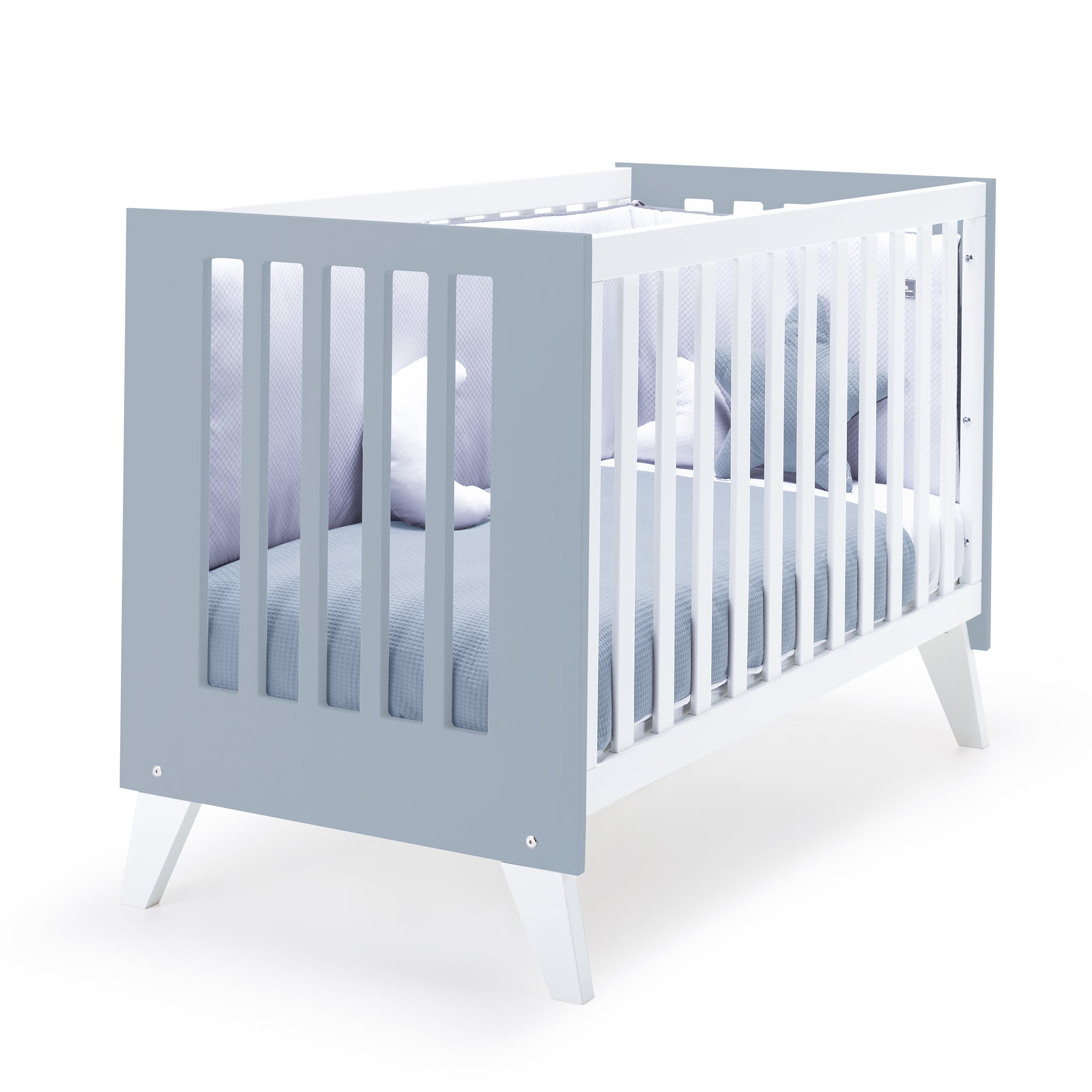 Dormitorio infantil grande en blanco y azul para niños · Style Plus+ Blu denim