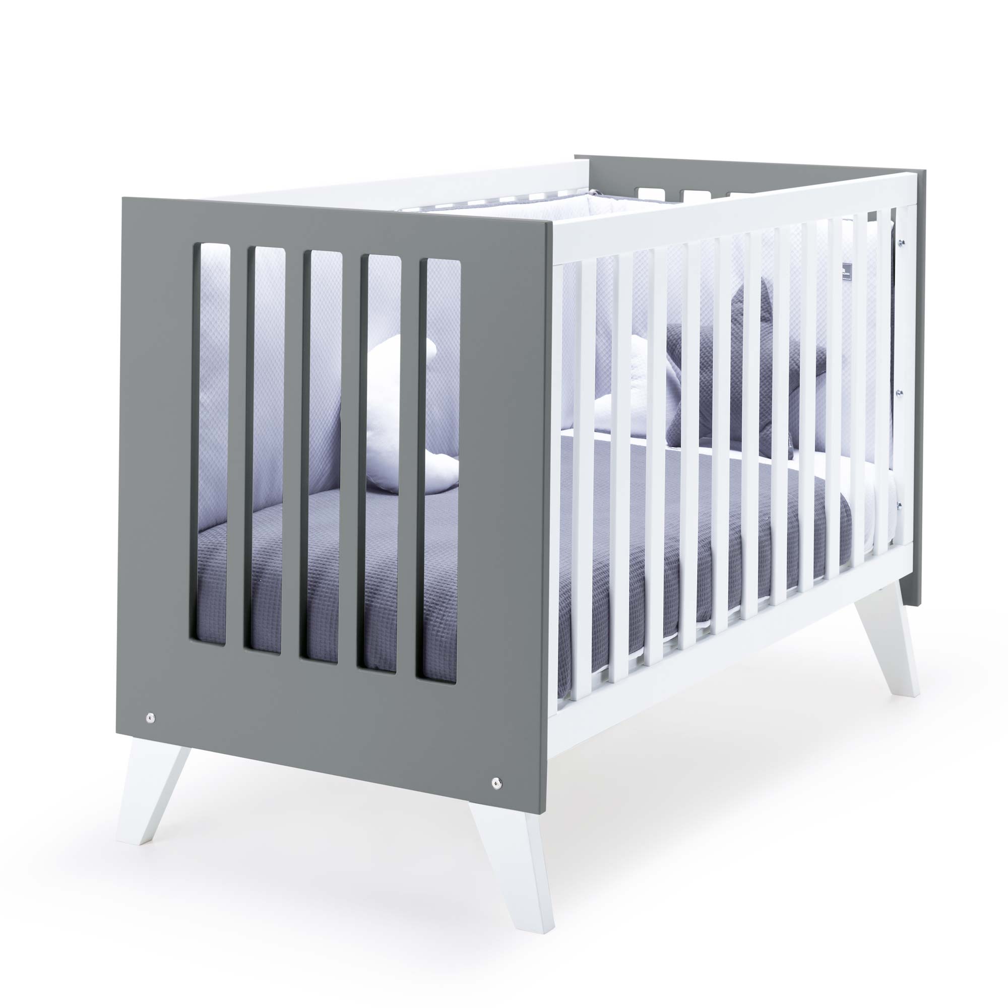 Dormitorio infantil grande en blanco/antracita · Style Plus+ Antracita