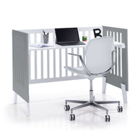 Dormitorio infantil grande en blanco/antracita · Style Plus+ Antracita