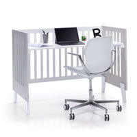 Cuna colecho 60x120 cm (4en1) blanco/gris · Nexo Due Grey C187D-M7778
