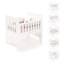 Minicuna 60x80 cm para colecho (5en1) blanca · Nexo Uno White C187A-M7700
