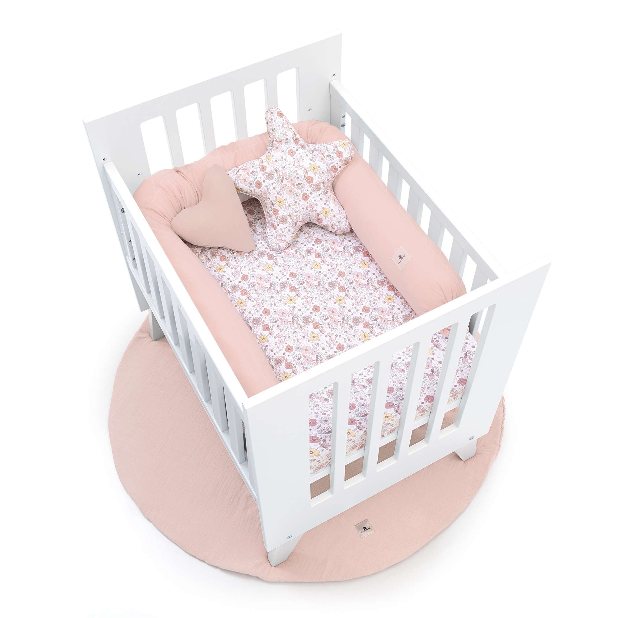 Minicuna 60x80 cm para colecho (5en1) blanca · Nexo Uno White C187A-M7700
