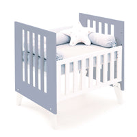 Minicuna 60x80 cm para colecho (5en1) blanca/azul · Nexo Uno Blu denim C187A-M7741
