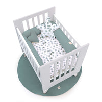 Minicuna 60x80 cm para colecho (5en1) blanca/gris · Nexo Uno Grey C187A-M7778