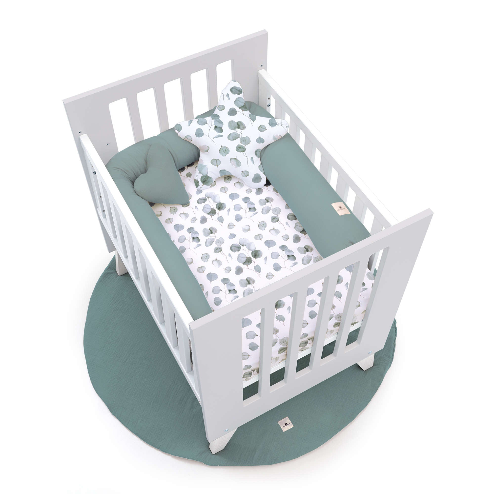 Minicuna 60x80 cm para colecho (5en1) blanca/gris · Nexo Uno Grey C187A-M7778