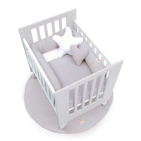 Minicuna 60x80 cm para colecho (5en1) blanca/gris · Nexo Uno Grey C187A-M7778