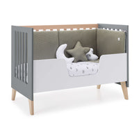 cuna transformable moderna en etapa de camita infantil