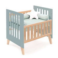 Minicuna colecho 60x80 cm (5en1) madera/verde · Nexor Uno Eucalyptus C187RA-M5795