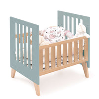 Minicuna colecho 60x80 cm (5en1) madera/verde · Nexor Uno Eucalyptus C187RA-M5795