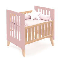 Minicuna colecho 60x80 cm (5en1) madera/rosado · Nexor Uno Quarzo C187RA-M5995