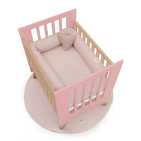 Minicuna colecho 60x80 cm (5en1) madera/rosado · Nexor Uno Quarzo C187RA-M5995