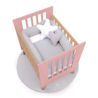 Minicuna colecho 60x80 cm (5en1) madera/rosado · Nexor Uno Quarzo C187RA-M5995