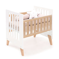 Minicuna colecho 60x80 cm (5en1) madera/blanca · Nexor Uno White C187RA-M7795
