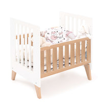 Minicuna colecho 60x80 cm (5en1) madera/blanca · Nexor Uno White C187RA-M7795