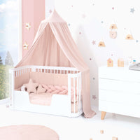 Cuna-Cama para bebé 70x140 cm (3en1) blanca · Crea Due Bianco C300-M1100