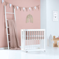 Minicuna, cuna 3 en 1 y cama (4en1) blanca · Crea Tre Bianco C301-M1100