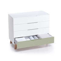 Cómoda infantil madera (4 cajones) estilo nórdico · Lifestyle D247R