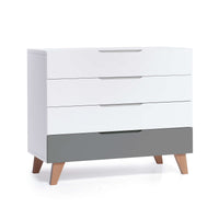 Cómoda soporte para cambiador para habitaciones de bebé