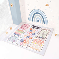 Alfombra de juegos infantil plegable (2 caras) 200x180 cm · Musgo FP118
